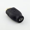 ToboMicro HDMI Adapter Extender Type A Male to Micro Type D Female Connector - Support 3D 4K 1080P for Cameras, Computers, Projectors (TD-1055H)