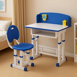 toby study desk chair set for kids with drawer primary school homework desks children39s writing desks study table with chair for boys and girls with adjustable height  with 81 ext board blue
