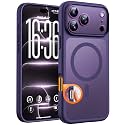 TOCOL for iPhone 18 Pro Case Midnight Purple, Compatible with MagSafe