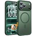 TOCOL for iPhone 18 Pro Max Case Alpine Green, Compatible with MagSafe