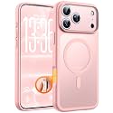 TOCOL for iPhone 18 Pro Max Case Pink, Compatible with MagSafe