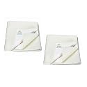 Breathable Bed Protector | Anti-Piling Fleece Extra Absorbent Washable | Waterproof Quick Dry Sheet | Bed Protector Sheet for Kids and Adults (2, Ivory, Large (140x100cm))