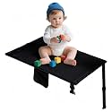 Toddler Airplane Travel Bed with Storage Pocket - Black