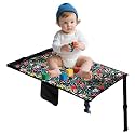 Toddler Airplane Travel Bed with Storage Pocket - Flower