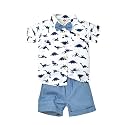 Toddler Baby Boy Clothes Summer Outfits Shorts Set 12 Months-4T
