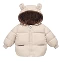 Toddler Baby Boys Girls Winter Jackets Light Infant Padded Coats