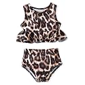 Toddler Baby Girl Bathing Suit Two Piece Swimsuit Bikini Beach Wear