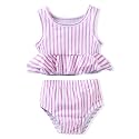 Toddler Baby Girl Bathing Suit Two Piece Swimsuit Bikini Beach Wear