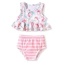 Toddler Baby Girl Bathing Suit Two Piece Swimsuit Bikini Beach Wear