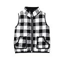 Toddler Baby Girl Boys Sleeveless Fleece Plush Vest Sherpa Waistcoat
