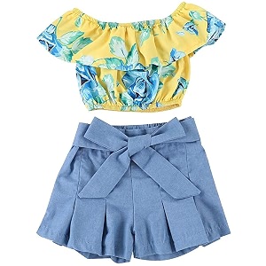 Toddler Baby Girl Fall Winter Skirt Outfit