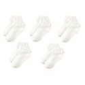 Toddler Baby Girls Boys Socks Animal Pattern Children Ankle Cotton Socks 5 Pairs