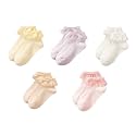 Toddler Baby Girls Boys Socks Animal Pattern Children Ankle Cotton Socks 5 Pairs