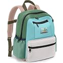 Toddler Backpack for Boys &amp; Girls 1-3 Years, Durable Lightweight Kids Bookbag, Preschool Backpack for Kindergarten, Daycare, Travel, Green Grey