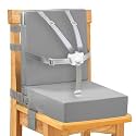 Toddler Booster Seat for Dining Table, 5 Point Buckle Child Booster Cushion