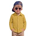 Toddler Boy's Long Sleeve Button Down Shirts