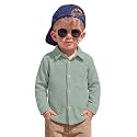 Toddler Boy's Long Sleeve Button Down Shirts