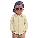 Toddler Boy's Long Sleeve Button Down Shirts