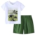 Toddler Boy Clothes Kids Summer Cotton Outfits Short Set Size 2-7Y