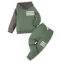 Toddler Boy Clothes Long Sleeve Hoodie Sweatsuits Tops and Pants 2Pcs Boys Fall Winter Outfits Set
