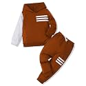 Toddler Boy Clothes Long Sleeve Hoodie Sweatsuits Tops and Pants 2Pcs Boys Fall Winter Outfits Set
