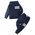 Toddler Boy Clothes Long Sleeve Hoodie Sweatsuits Tops and Pants 2Pcs Boys Fall Winter Outfits Set