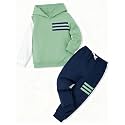 Toddler Boy Clothes Long Sleeve Hoodie Sweatsuits Tops and Pants 2Pcs Boys Fall Winter Outfits Set