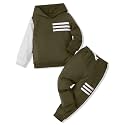 Toddler Boy Clothes Long Sleeve Hoodie Sweatsuits Tops and Pants 2Pcs Boys Fall Winter Outfits Set