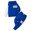 Toddler Boy Clothes Long Sleeve Hoodie Sweatsuits Tops and Pants 2Pcs Boys Fall Winter Outfits Set