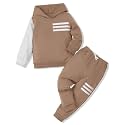 Toddler Boy Clothes Long Sleeve Hoodie Sweatsuits Tops and Pants 2Pcs Boys Fall Winter Outfits Set