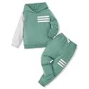 Toddler Boy Clothes Long Sleeve Hoodie Sweatsuits Tops and Pants 2Pcs Boys Fall Winter Outfits Set