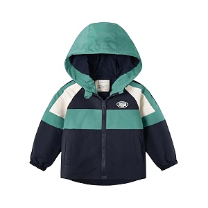 Toddler Boy Fall Winter Windbreaker Fleece Jacket