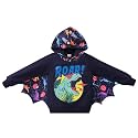 Toddler Boy Hoodie Cartoon Graphic Fall Clothes Kids Cute Sweatshirts With Kangaroo Pocket 2-8T