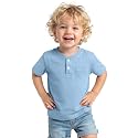 Toddler Boys Cotton Henley T Shirts