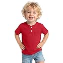 Toddler Boys Cotton Henley T Shirts
