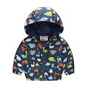 Toddler Boys Girls Cool Jacket Cartoon Zip