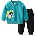 Toddler Boys Sweatshirt and Pants Set Fall Winter Clothes Outfits