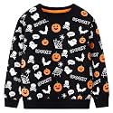Toddler Boys Sweatshirts Kids Cotton Long Sleeve Crewneck Pullover Cartoon Print Shirts 2-7T