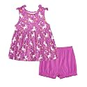 Toddler Girl Clothes Summer Outfits Sleeveless Tops &amp; Shorts 2-Piece Set Clothing Sets, Viscose Made from Bamboo