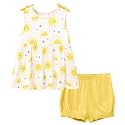 Toddler Girl Clothes Summer Outfits Sleeveless Tops &amp; Shorts 2-Piece Set Clothing Sets, Viscose Made from Bamboo
