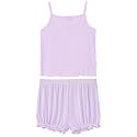 Toddler Girl Clothes Summer Outfits Sleeveless Tops &amp; Shorts 2-Piece Set Clothing Sets, Viscose Made from Bamboo
