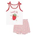 Toddler Girl Clothes Summer Outfits Sleeveless Tops &amp; Shorts 2-Piece Set Clothing Sets, Viscose Made from Bamboo
