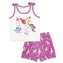 Toddler Girl Clothes Summer Outfits Sleeveless Tops &amp; Shorts 2-Piece Set Clothing Sets, Viscose Made from Bamboo