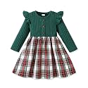 Toddler Girl Dresses 18Months-6Years Casual Fall Winter Knit Outfits