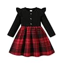 Toddler Girl Dresses 18Months-6Years Casual Fall Winter Knit Outfits