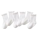 Toddler Girl Ruffle Socks Baby Girls Knee High Socks