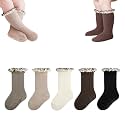 Toddler Girl Ruffle Socks Baby Girls Knee High Socks