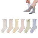 Toddler Girl Ruffle Socks Baby Girls Knee High Socks