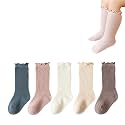 Toddler Girl Ruffle Socks Baby Girls Knee High Socks