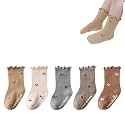 Toddler Girl Ruffle Socks Baby Girls Knee High Socks